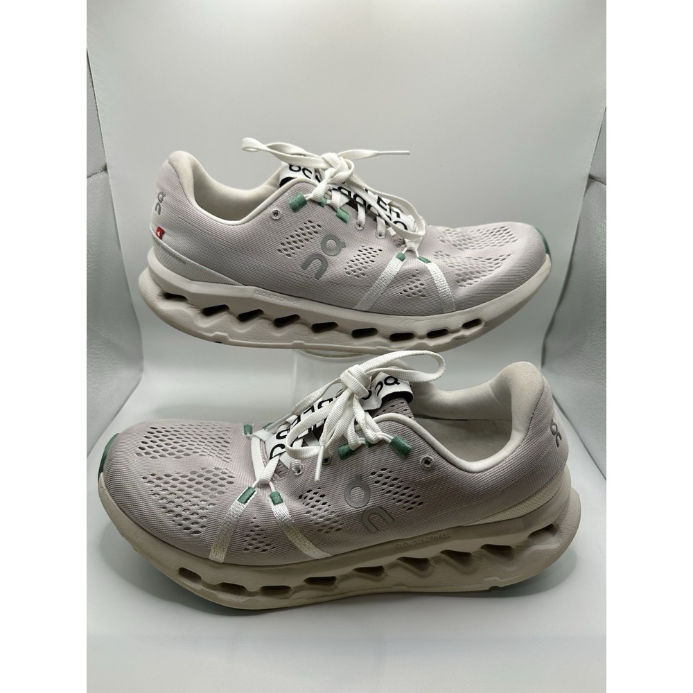 Size 11 - ON Cloudsurfer Pearl Ivory Women‎